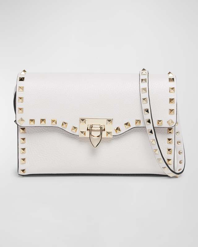Rockstud Small Leather Shoulder Bag